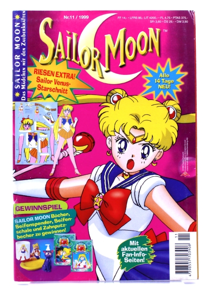 Sailor Moon - das Mädchen mit den Zauberkräften Comic Nr. 11 (1999)